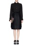 Figure View - Click To Enlarge - ACNE STUDIOS - Wool-cashmere A-line bow skirt