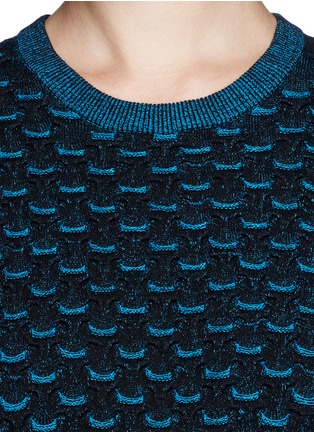 Detail View - Click To Enlarge - OPENING CEREMONY - Scale stitch sweater