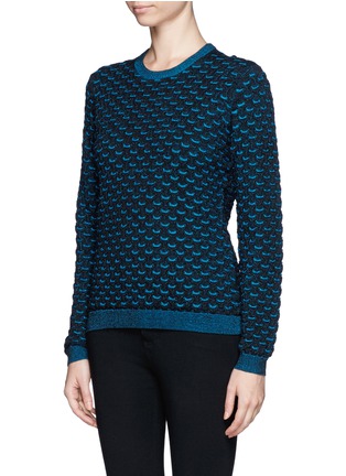 Front View - Click To Enlarge - OPENING CEREMONY - Scale stitch sweater
