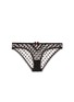 Main View - Click To Enlarge - L'AGENT - 'Rosalyn' polka dot flock tulle mini briefs