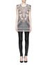 Figure View - Click To Enlarge - IRO - Batilda perforated print knit top