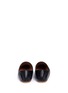 Back View - Click To Enlarge - MARNI - 'Sabot' leather babouche slides