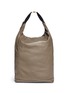 Detail View - Click To Enlarge - MARNI - 'Abyss' buckle handle leather hobo bag