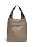 Main View - Click To Enlarge - MARNI - 'Abyss' buckle handle leather hobo bag