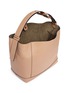 Detail View - Click To Enlarge - MARNI - 'Halo Pod' leather hobo bag