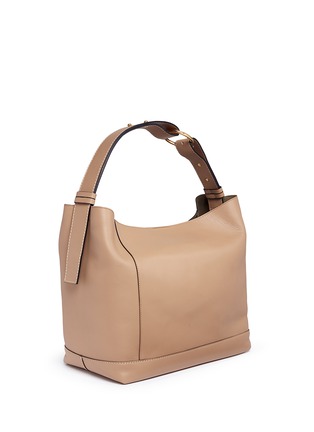 Front View - Click To Enlarge - MARNI - 'Halo Pod' leather hobo bag