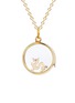 Figure View - Click To Enlarge - LOQUET LONDON - 18K YELLOW GOLD DIAMOND CHINESE NEW YEAR CHARM - DRAGON