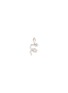 Main View - Click To Enlarge - LOQUET LONDON - 18K WHITE GOLD CHINESE NEW YEAR CHARM - SNAKE