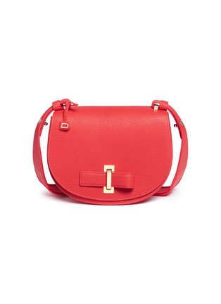 Main View - Click To Enlarge - DELVAUX - 'Le Mutin' mini leather saddle bag