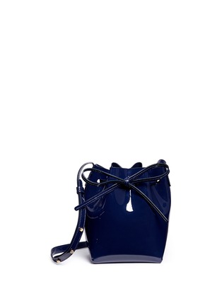 Main View - Click To Enlarge - MANSUR GAVRIEL - 'Mini Mini' patent leather bucket bag