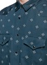 Detail View - Click To Enlarge - AMIRI - Paisley print Western yoke twill shirt