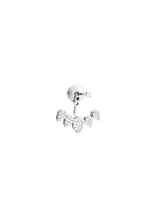Main View - Click To Enlarge - OFÉE - Dis-moi oui' diamond 18k white gold drop single earring