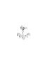 Main View - Click To Enlarge - OFÉE - Dis-moi oui' diamond 18k white gold drop single earring