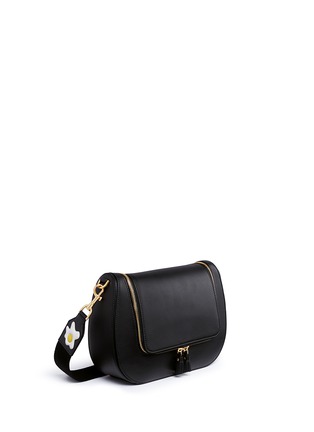 Detail View - Click To Enlarge - ANYA HINDMARCH - 'Vere' egg patch leather satchel