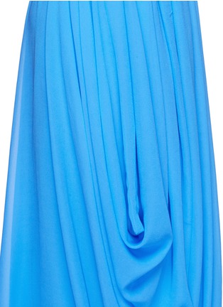 Detail View - Click To Enlarge - ALICE & OLIVIA - Waldorf asymmetrical drape maxi dress