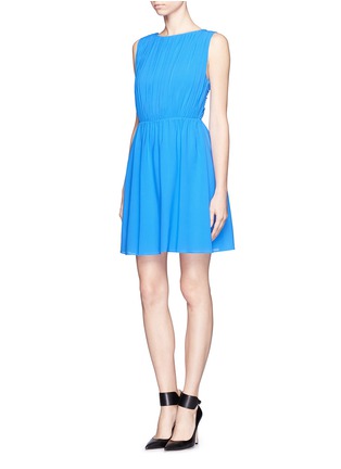 Front View - Click To Enlarge - ALICE & OLIVIA - Jena cutout ruched dress