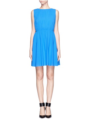 Main View - Click To Enlarge - ALICE & OLIVIA - Jena cutout ruched dress