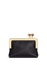 Main View - Click To Enlarge - SOPHIE HULME - 'Sidney' googly eye leather coin purse