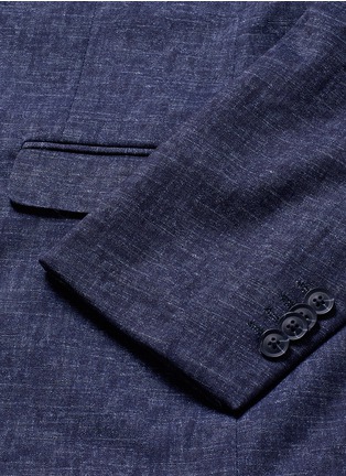 Detail View - Click To Enlarge - TOPMAN - Crosshatch jersey blazer