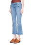 Front View - Click To Enlarge - FRAME - 'Le Crop Mini Boot' denim pants