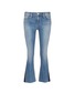 Main View - Click To Enlarge - FRAME - 'Le Crop Mini Boot' gusset jeans