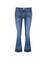 Main View - Click To Enlarge - FRAME - 'Le Crop Mini Boot' letout cuff jeans