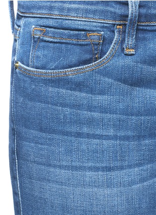 Detail View - Click To Enlarge - FRAME - 'Le Garçon' slim fit jeans