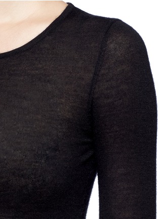 Detail View - Click To Enlarge - CRUSH COLLECTION - Fine cashmere sweater