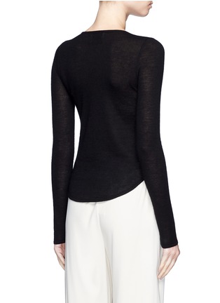 Back View - Click To Enlarge - CRUSH COLLECTION - Fine cashmere sweater