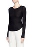 Front View - Click To Enlarge - CRUSH COLLECTION - Fine cashmere sweater