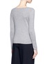 Back View - Click To Enlarge - CRUSH COLLECTION - Double face knit cashmere sweater