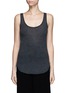Main View - Click To Enlarge - CRUSH COLLECTION - Fine cashmere tank top