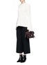 Figure View - Click To Enlarge - PROENZA SCHOULER - 'PS1' tiny whipstitch leather satchel