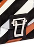 Detail View - Click To Enlarge - PROENZA SCHOULER - 'Hava' stripe suede and patent leather crossbody bag