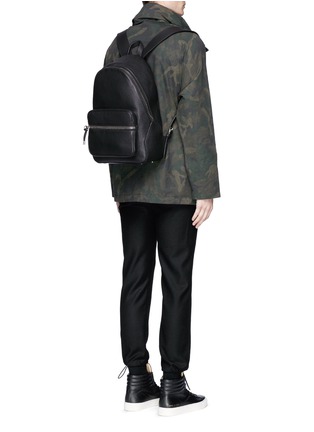 Figure View - Click To Enlarge - ALEXANDER WANG - Berkeley' pebbled leather backpack
