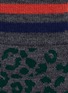 Detail View - Click To Enlarge - KOLOR - Leopard intarsia wool socks