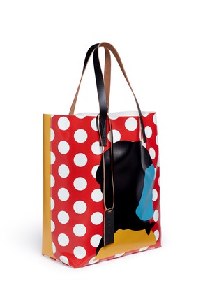 Front View - Click To Enlarge - MARNI - EKTA print shopping tote bag