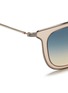 Detail View - Click To Enlarge - OLIVER PEOPLES - 'Anetta' acetate temple metal square sunglasses