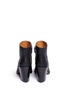Back View - Click To Enlarge - 10 CROSBY DEREK LAM - 'Raine' grainy goat leather boots