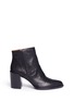 Main View - Click To Enlarge - 10 CROSBY DEREK LAM - 'Raine' grainy goat leather boots