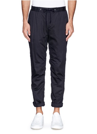 Main View - Click To Enlarge - WHITE MOUNTAINEERING - Ruch inseam cotton-linen chinos