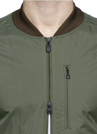 Detail View - Click To Enlarge - WHITE MOUNTAINEERING - SAITOS® nylon varsity jacket