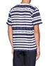 Back View - Click To Enlarge - WHITE MOUNTAINEERING - Graphic print stripe T-shirt