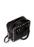 Detail View - Click To Enlarge - VALENTINO GARAVANI - 'Rockstud' mini leather crossbody bag