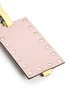 Detail View - Click To Enlarge - VALENTINO GARAVANI - 'Rockstud' leather luggage tag