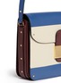 Detail View - Click To Enlarge - VALENTINO GARAVANI - Colourblock leather shoulder bag