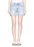 Main View - Click To Enlarge - CURRENT/ELLIOTT - 'The Slouchy' cut off denim shorts