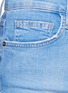 Detail View - Click To Enlarge - CURRENT/ELLIOTT - 'The Highwaist' cut off denim shorts