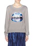 Main View - Click To Enlarge - MARKUS LUPFER - 'Iridescent Lara Lip' sequin Joey sweater