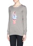 Front View - Click To Enlarge - MARKUS LUPFER - 'Ice-Cream' sequin Natalie sweater